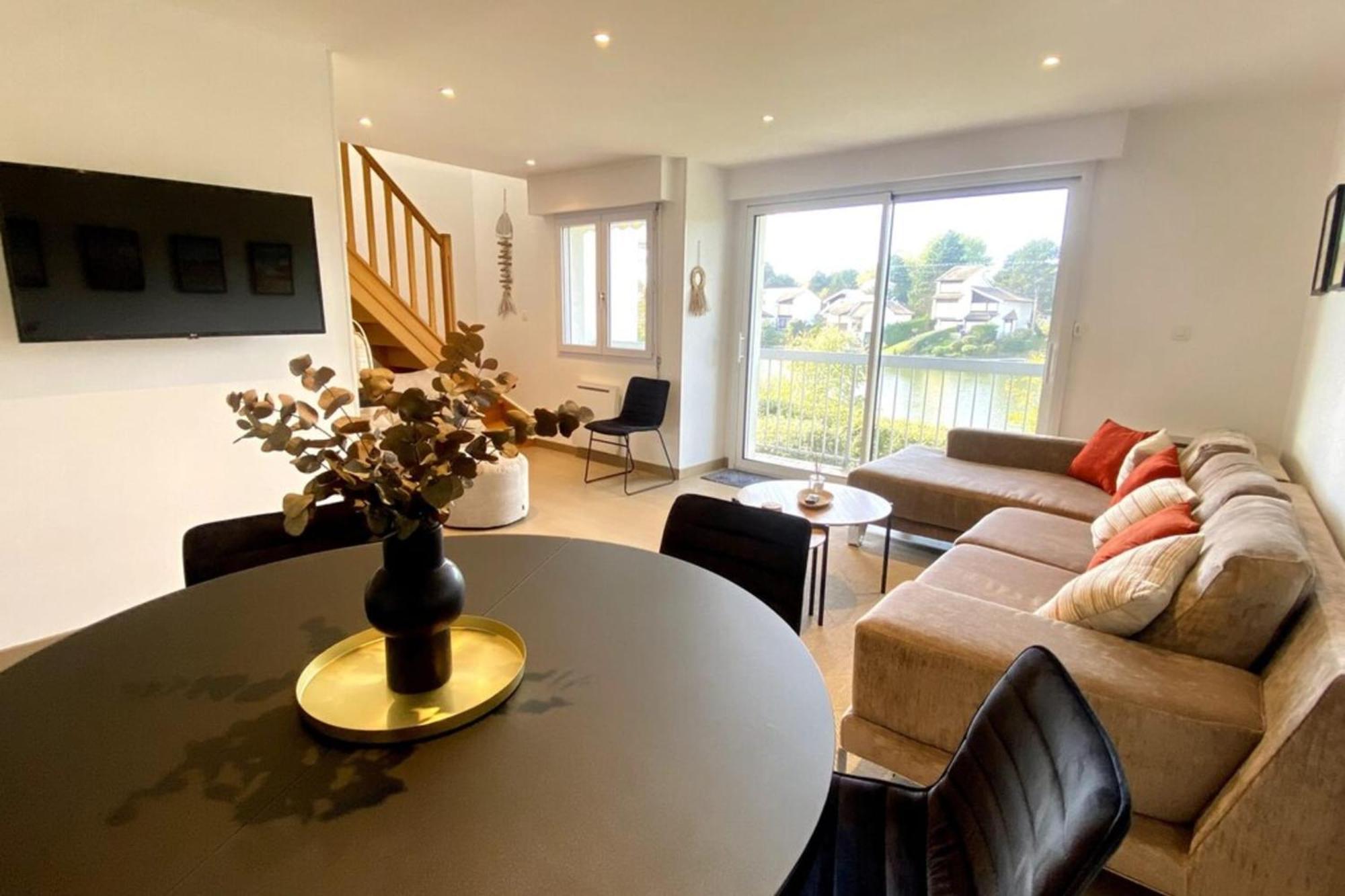 Superb Duplex With Lake View For 6 People Le Touquet Eksteriør billede