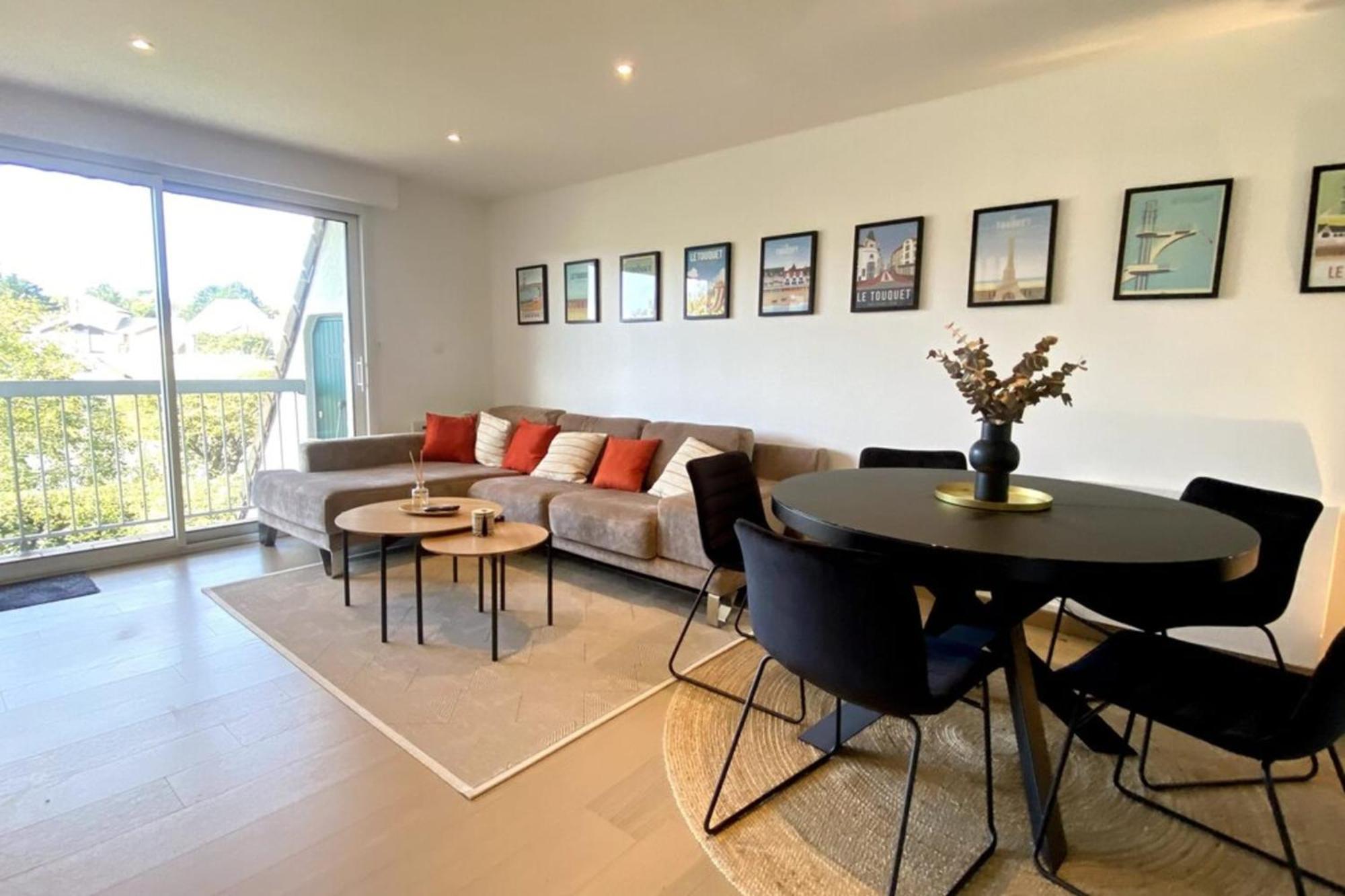 Superb Duplex With Lake View For 6 People Le Touquet Eksteriør billede