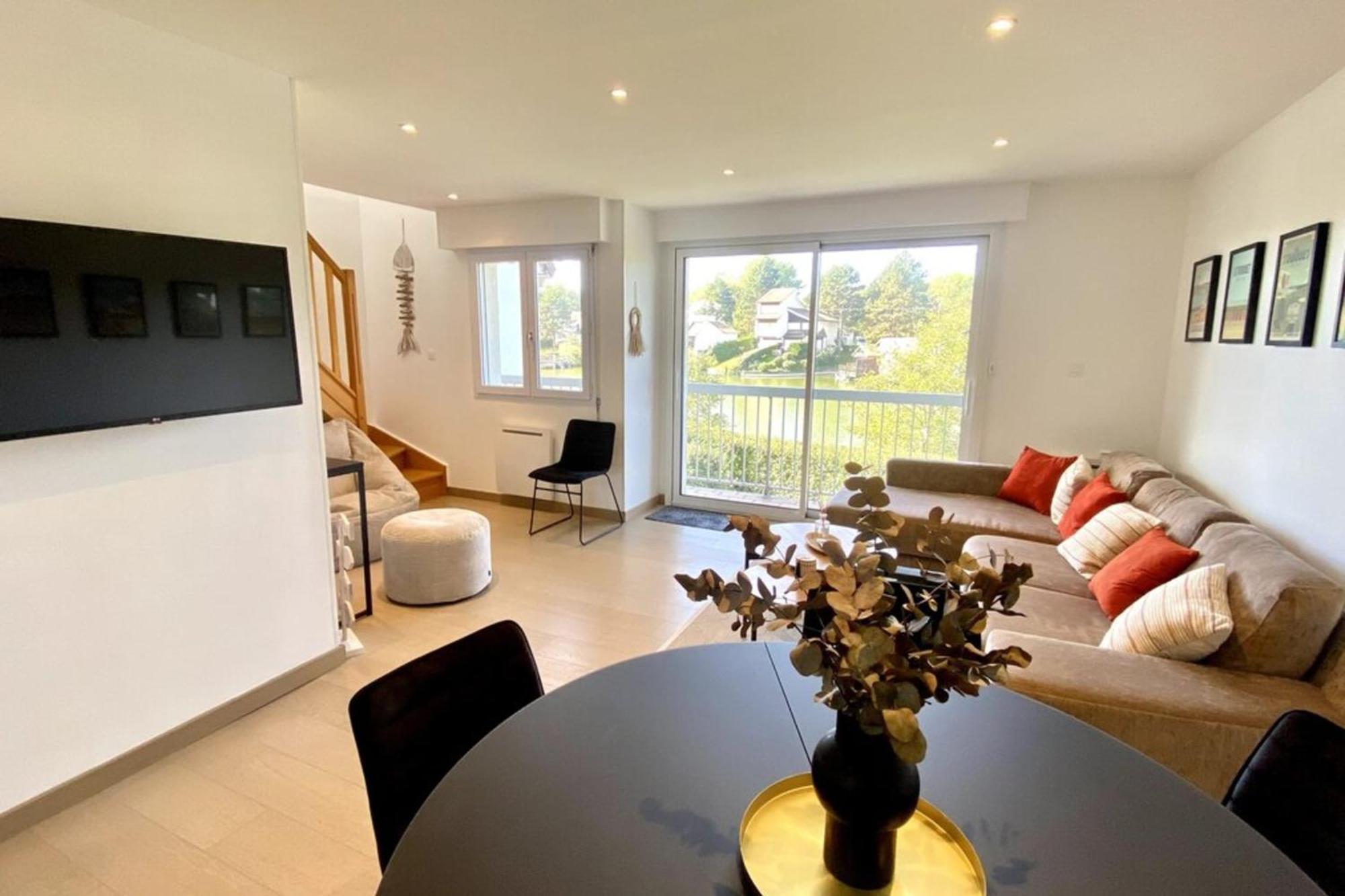 Superb Duplex With Lake View For 6 People Le Touquet Eksteriør billede