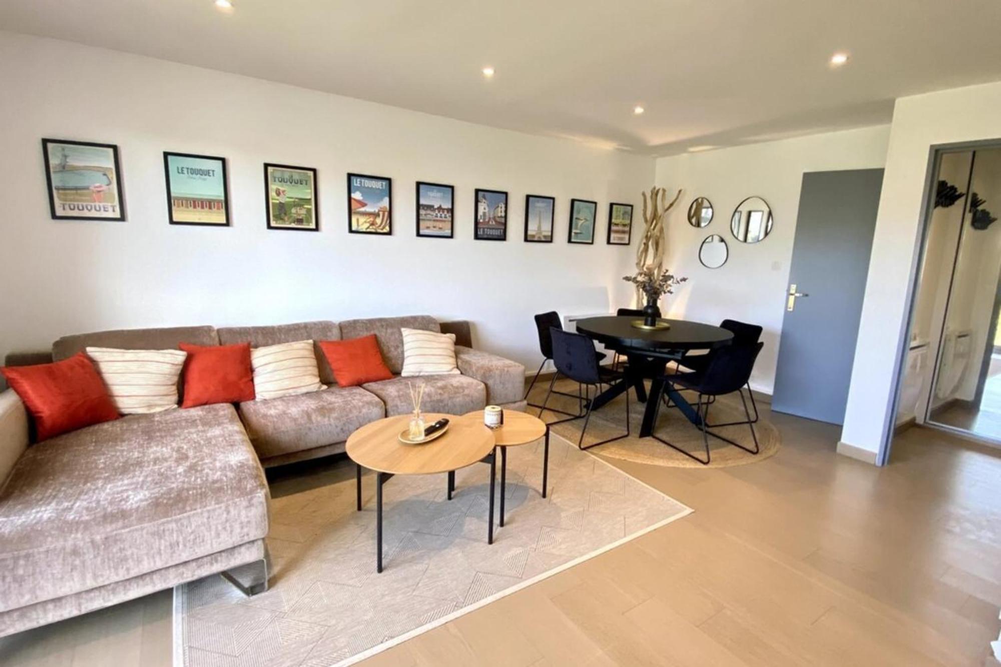 Superb Duplex With Lake View For 6 People Le Touquet Eksteriør billede
