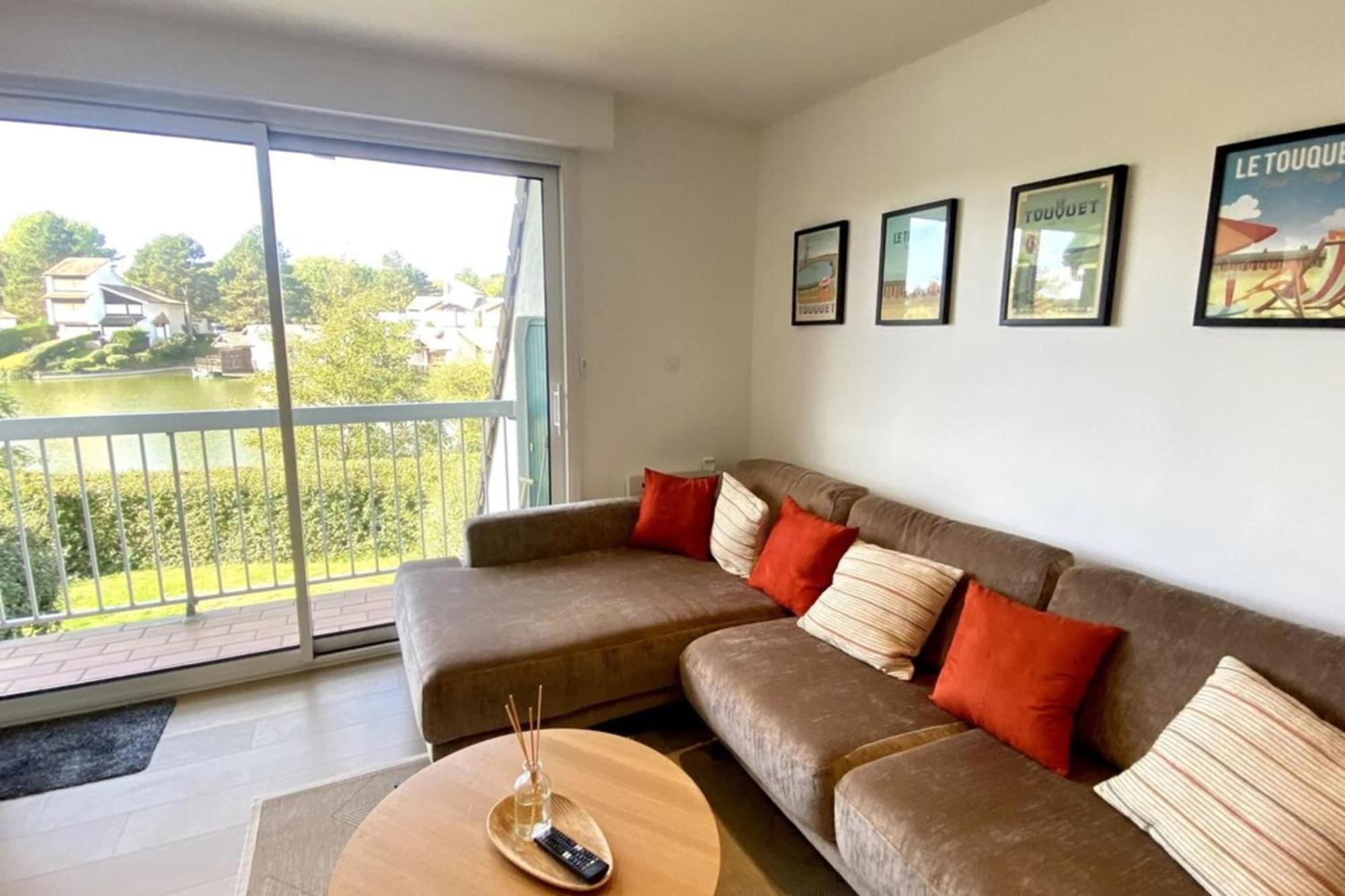 Superb Duplex With Lake View For 6 People Le Touquet Eksteriør billede